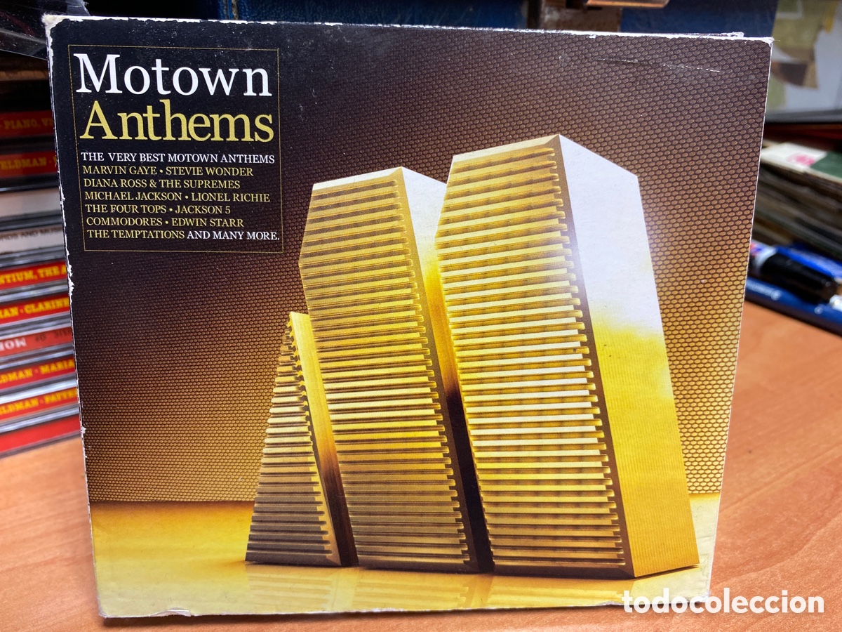 CDs de m&uacute;sica: Various - Motown Anthems (4xCD) - Foto 1