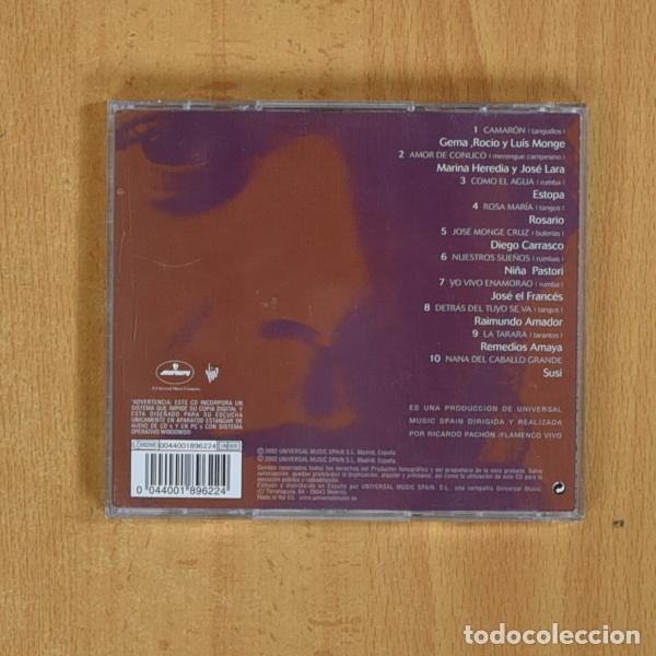 CDs de m&uacute;sica: VARIOS - POR CAMARON - 2 CD - Foto 2
