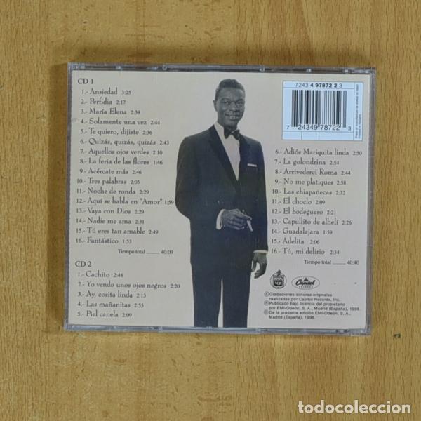 CDs de m&uacute;sica: NAT KING COLE - INOLVIDABLE - 2 CD - Foto 2