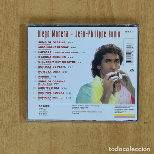 CDs de m&uacute;sica: DIEGO MODENA / JEAN PHILIPPE AUDIN - OCARINA - CD - Foto 2