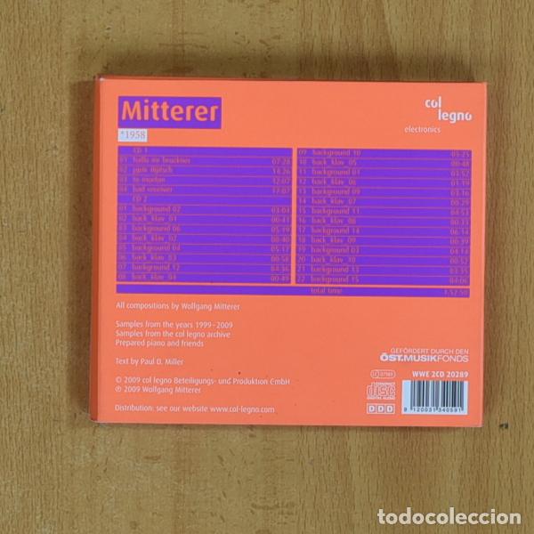 CDs de m&uacute;sica: MITTERER - MUSIC FOR CHECKING E MAILS - CD - Foto 2