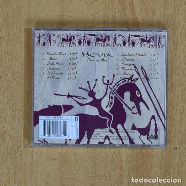 CDs de m&uacute;sica: HEVIA - TIERRA DE NADIE - CD - Foto 2