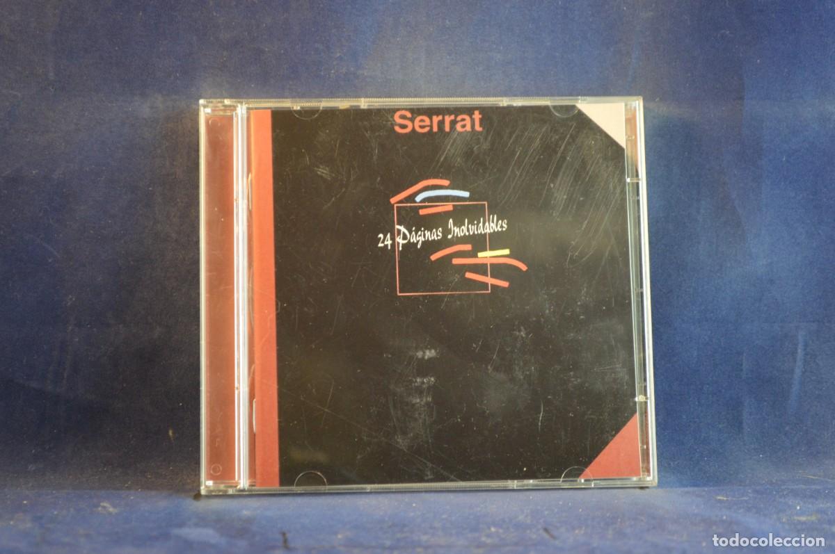 CDs de m&uacute;sica: SERRAT &ndash; 24 P&Aacute;GINAS INOLVIDABLES - 2 CD - Foto 1