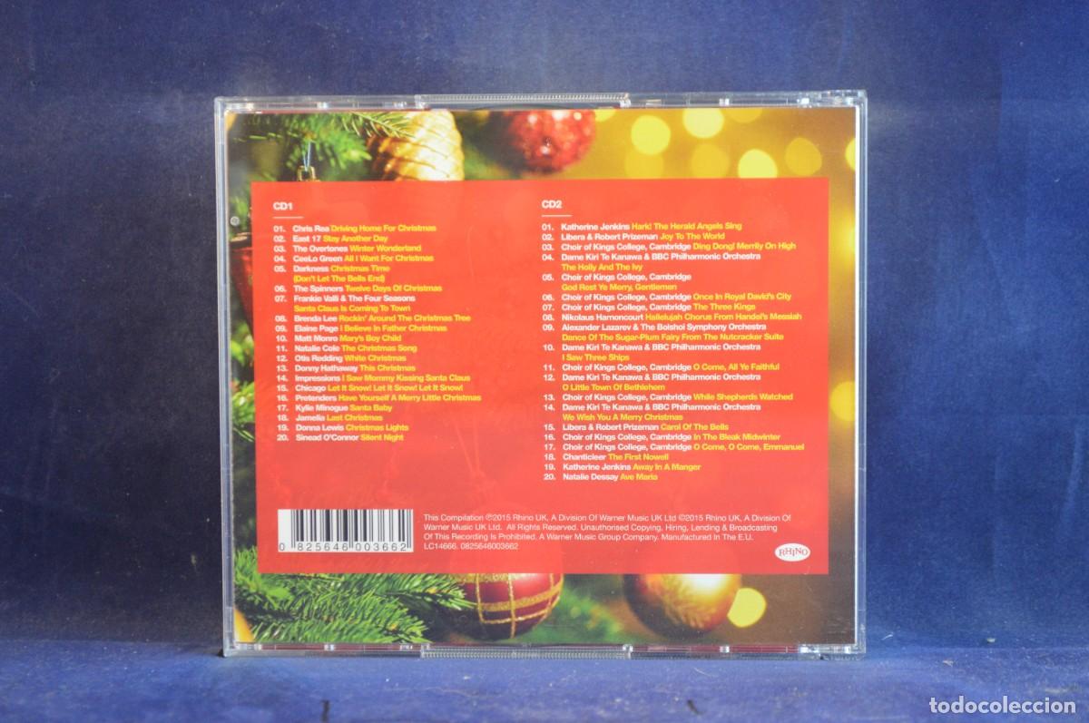 CDs de m&uacute;sica: VARIOUS - THE BEST EVER CHRISTMAS - 2 CD - Foto 2