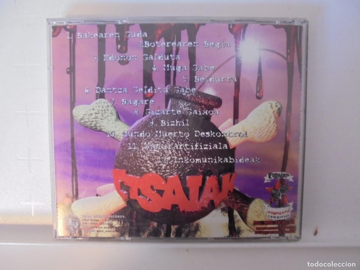 CDs de m&uacute;sica: ETSAIAK. BAKEAREN GUDA. COMPACTO. - Foto 2
