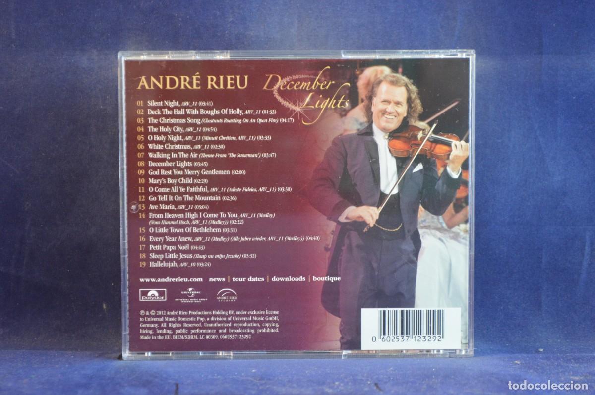 CDs de m&uacute;sica: ANDR&Eacute; RIEU - DECEMBER LIGHTS - CD - Foto 2