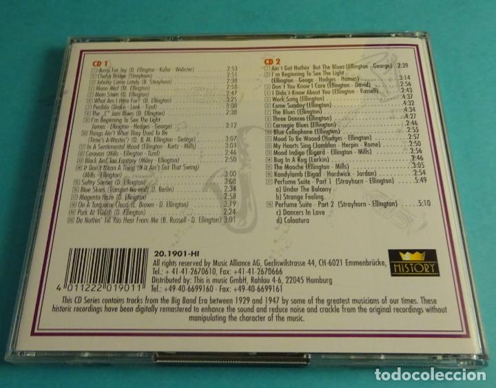 CDs de m&uacute;sica: 2 CDs DUKE ELLINGTON. CARAVAN. HISTORY - Foto 4