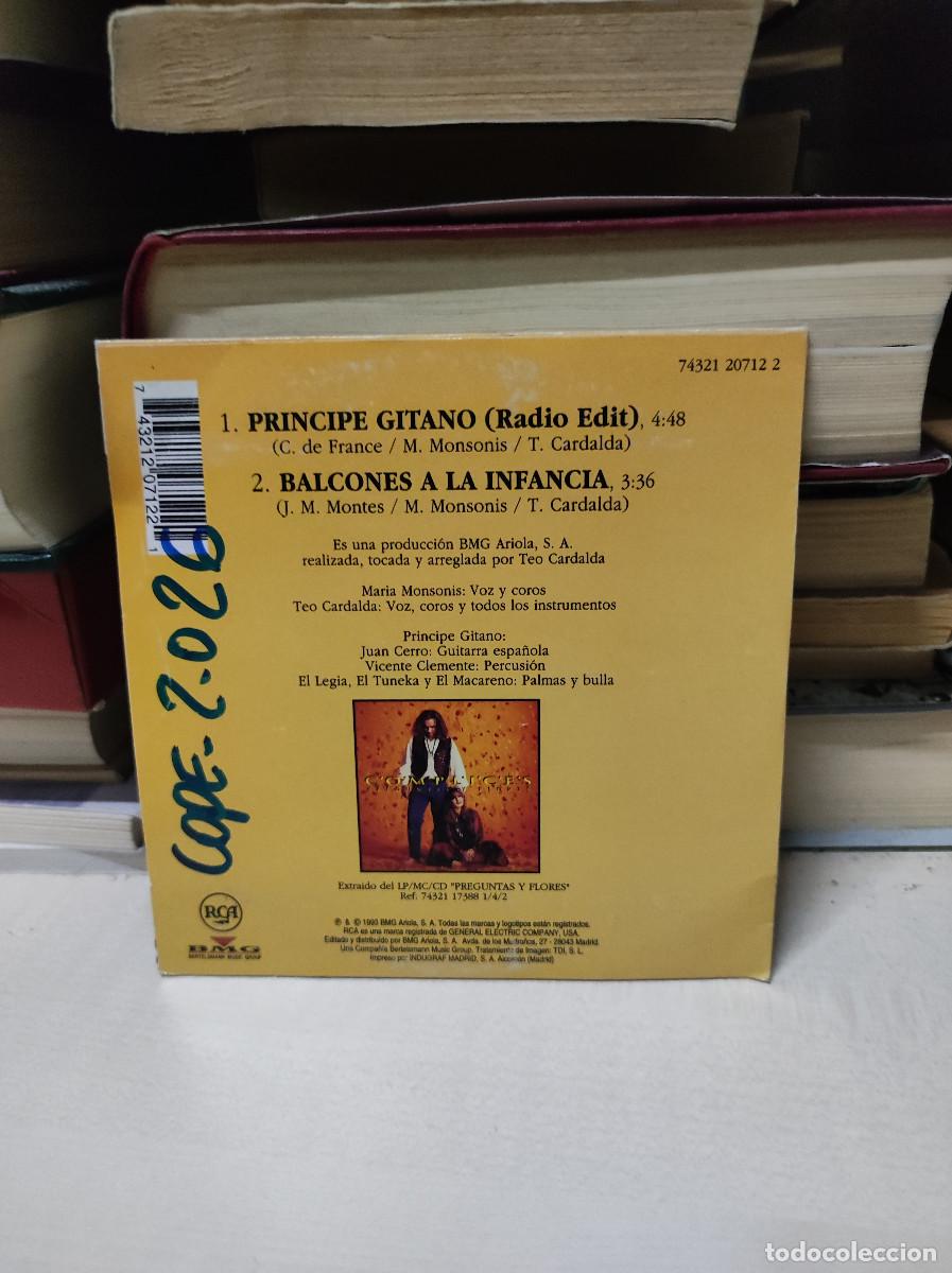 CDs de m&uacute;sica: C&oacute;mplices &ndash; Principe Gitano - Foto 2