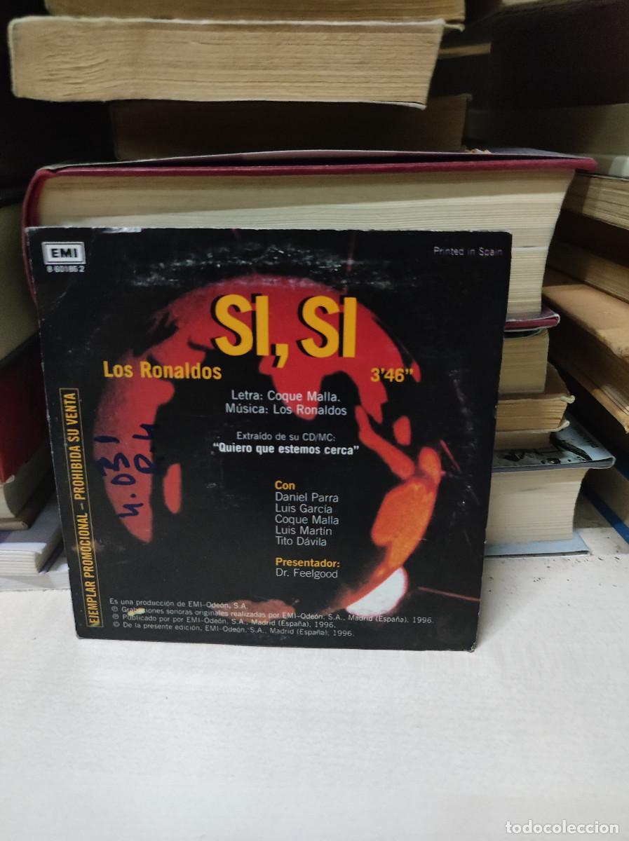 CDs de m&uacute;sica: Los Ronaldos &ndash; Si, Si - Foto 2