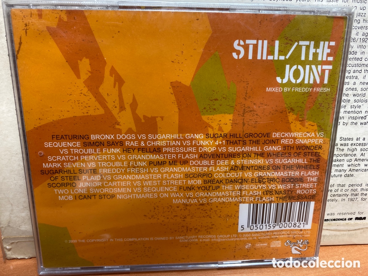 CDs de m&uacute;sica: Freddy Fresh - Still / The Joint (CD, Mixed) *Precintado* - Foto 2
