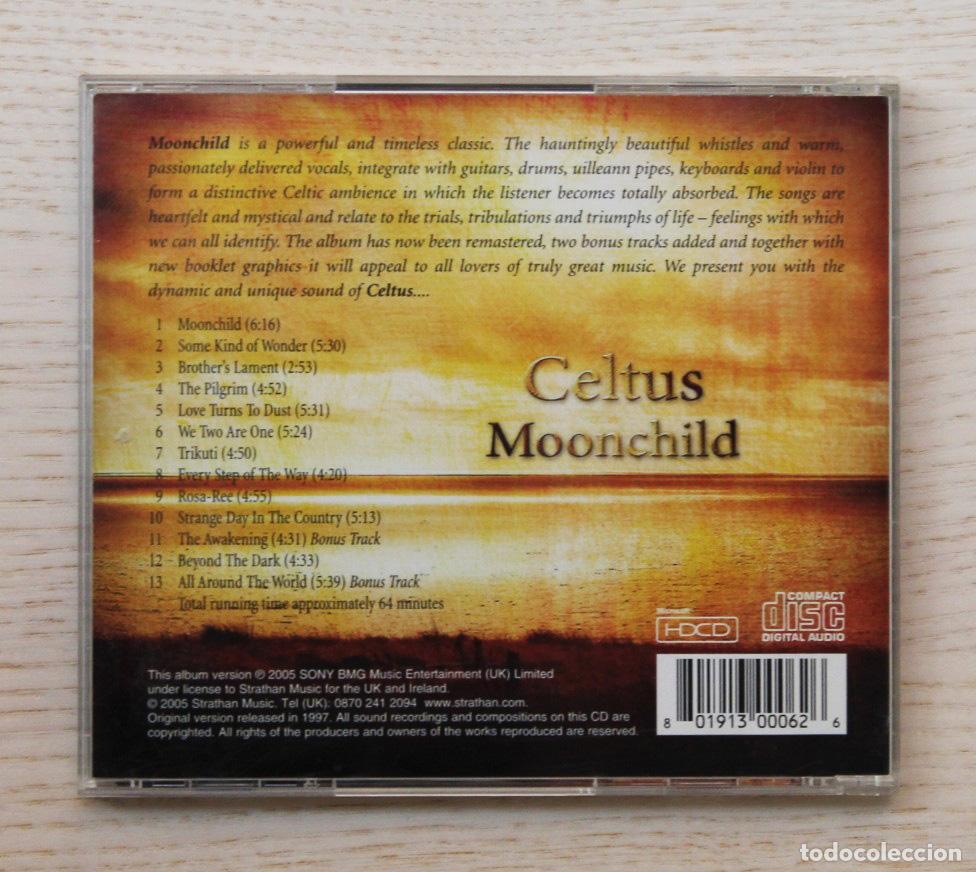 CDs de m&uacute;sica: CELTUS - MOONCHILD. (CD music) - Foto 2