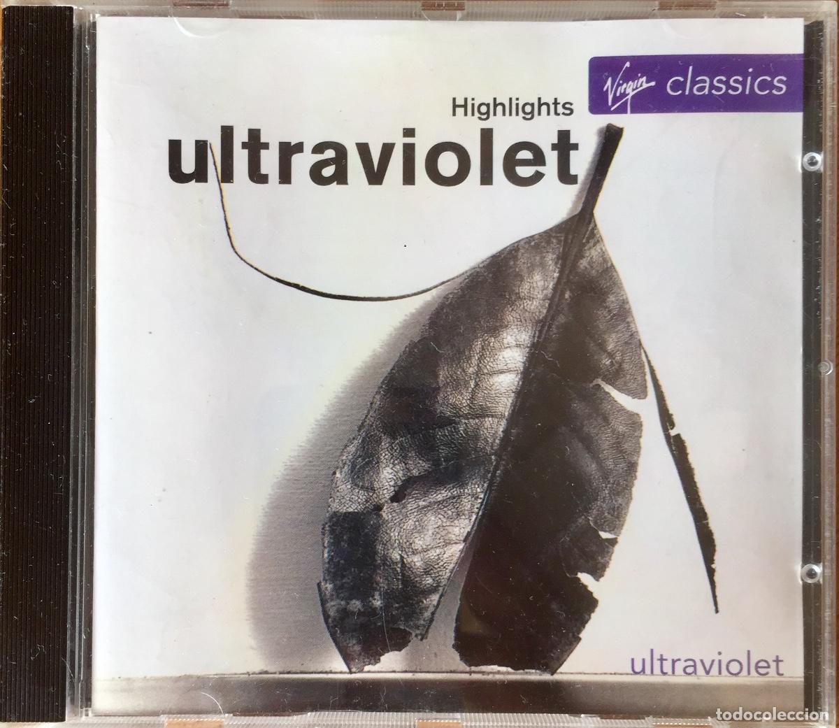 CDs de m&uacute;sica: V / A : ULTRAVIOLET - HIGHLIGHTS [VIRGIN - DEU 1994] CD/COMP - Foto 1