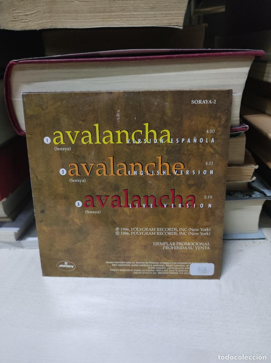 CDs de m&uacute;sica: Soraya &ndash; Avalancha - Foto 2