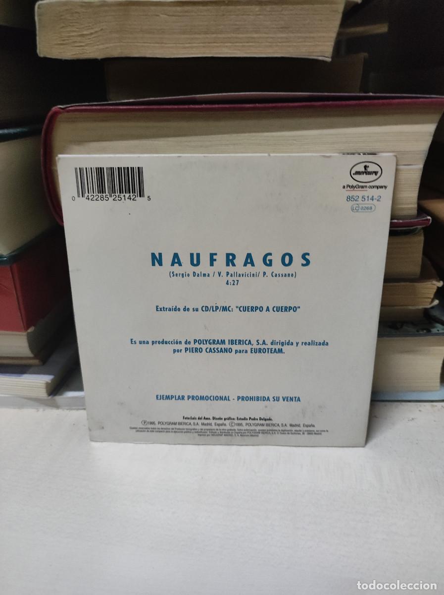 CDs de m&uacute;sica: Sergio Dalma &ndash; N&aacute;ufragos - Foto 2