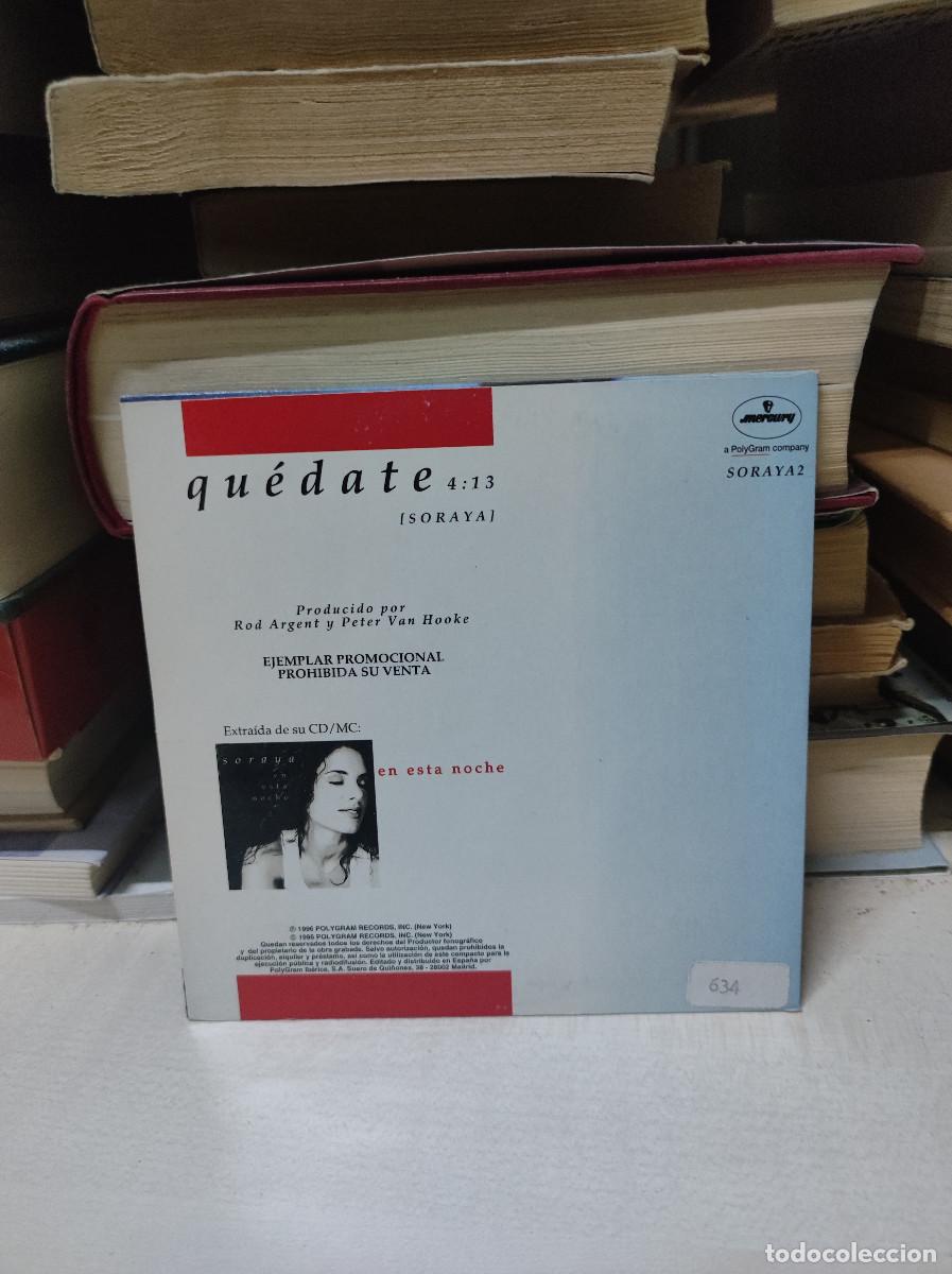 CDs de m&uacute;sica: Soraya &ndash; Qu&eacute;date - Foto 2
