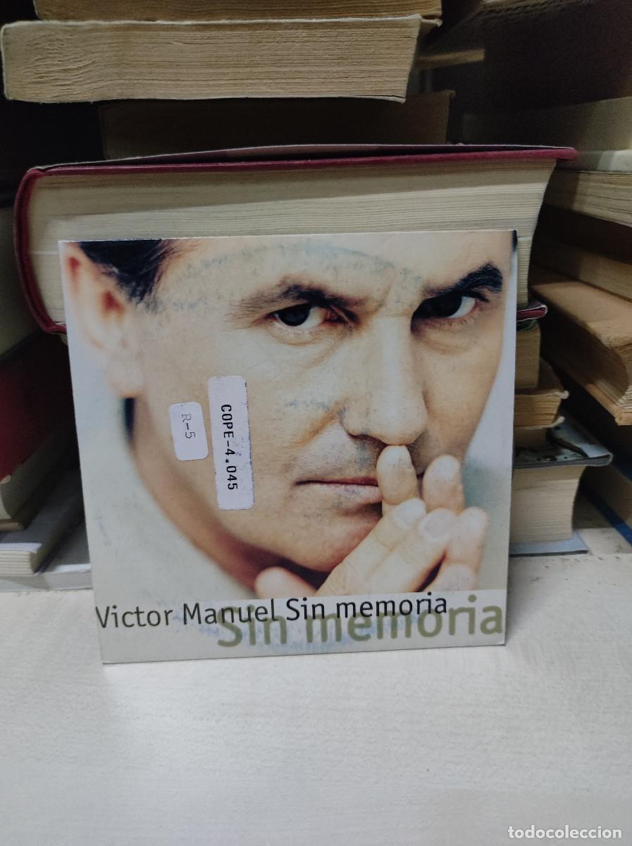CDs de m&uacute;sica: V&iacute;ctor Manuel &ndash; Sin Memoria - Foto 1