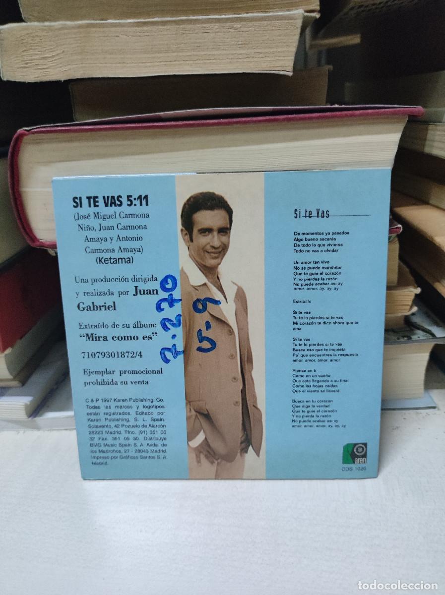 CDs de m&uacute;sica: Agust&iacute;n Pantoja &ndash; Si Te Vas - Foto 2