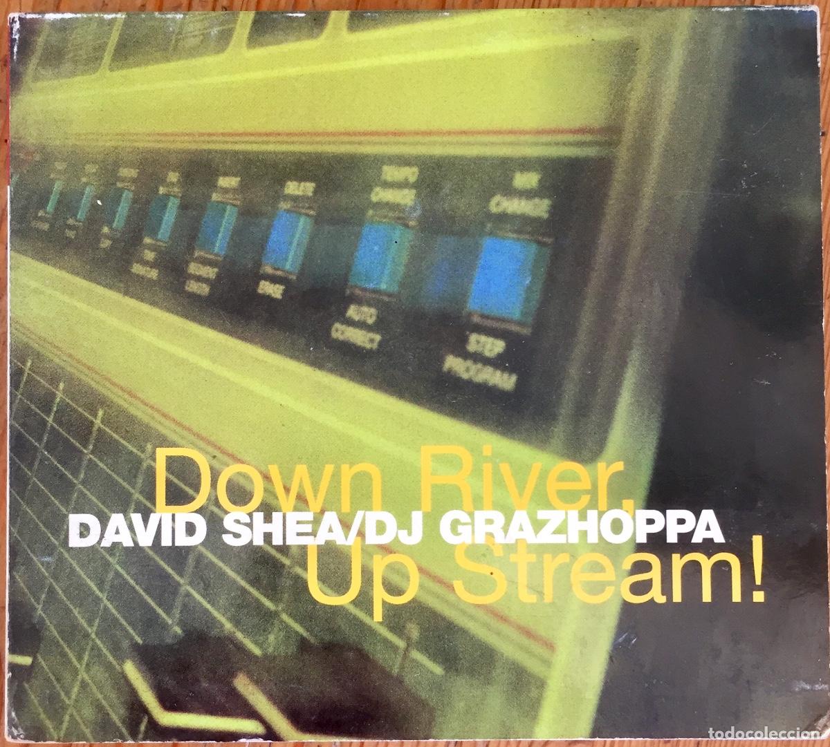 CDs de m&uacute;sica: DAVID SHEA & DJ GRAZHOPPA : DOWN RIVER UP STREAM! [DOWNSHELL - BEL 1996] CD - Foto 1