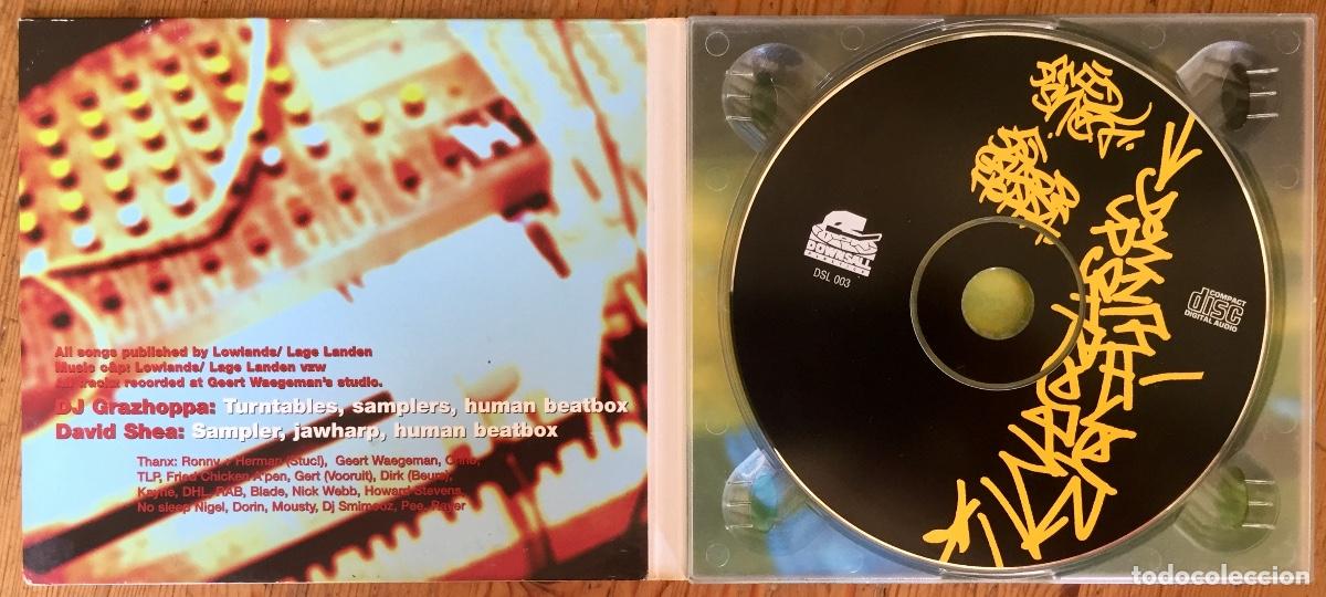 CDs de m&uacute;sica: DAVID SHEA & DJ GRAZHOPPA : DOWN RIVER UP STREAM! [DOWNSHELL - BEL 1996] CD - Foto 3