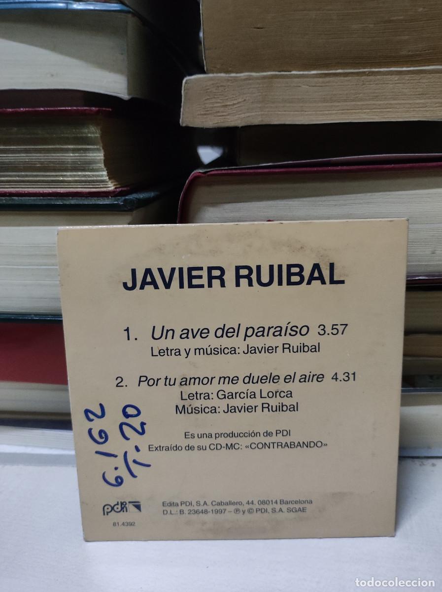 CDs de m&uacute;sica: JAVIER RUIBAL UN AVE EN EL PARAISO - Foto 2