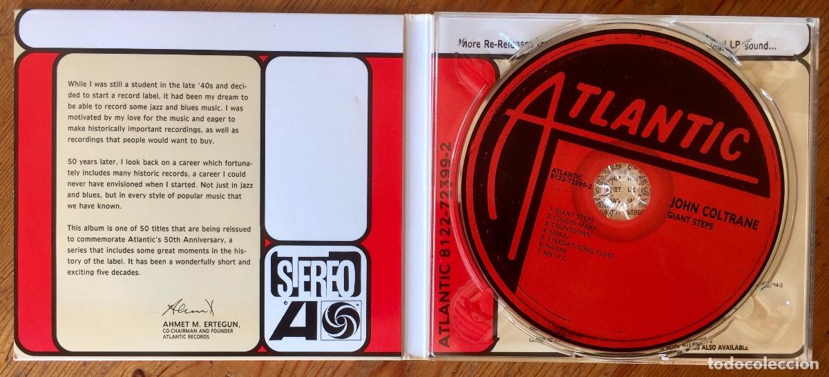 CDs de m&uacute;sica: JOHN COLTRANE : GIANT STEPS [ATLANTIC - DEU 1998] CD - Foto 3