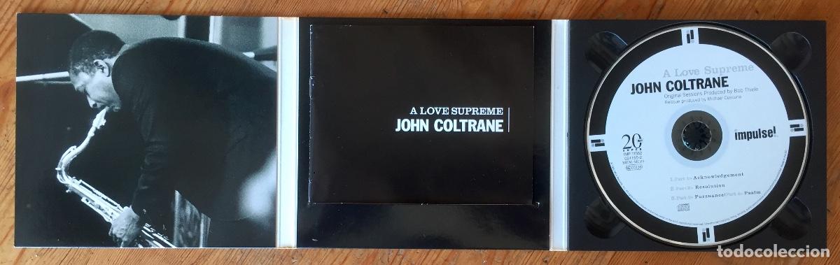 CDs de m&uacute;sica: JOHN COLTRANE : A LOVE SUPREME [IMPULSE! - EEC 1995] CD - Foto 3