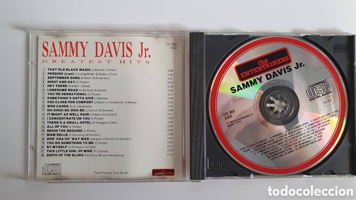 CDs de m&uacute;sica: Sammy Davis Jr. - Greatest Hits (CD) - Foto 3
