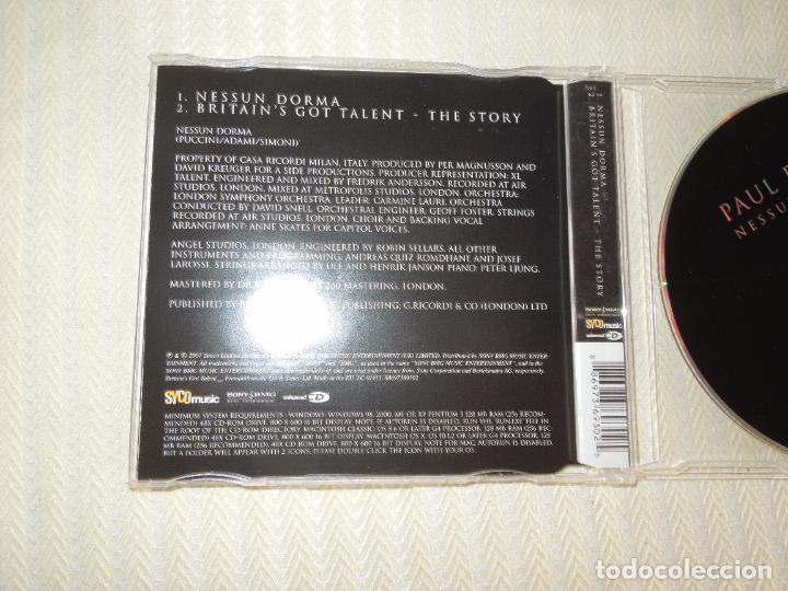 CDs de m&uacute;sica: PAUL POTTS - NESSUN DORMA CD - Foto 2