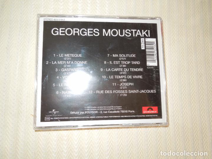CDs de m&uacute;sica: GEORGES MOUSTAKI - LE METEQUE- CD -POLYDOR - Foto 2