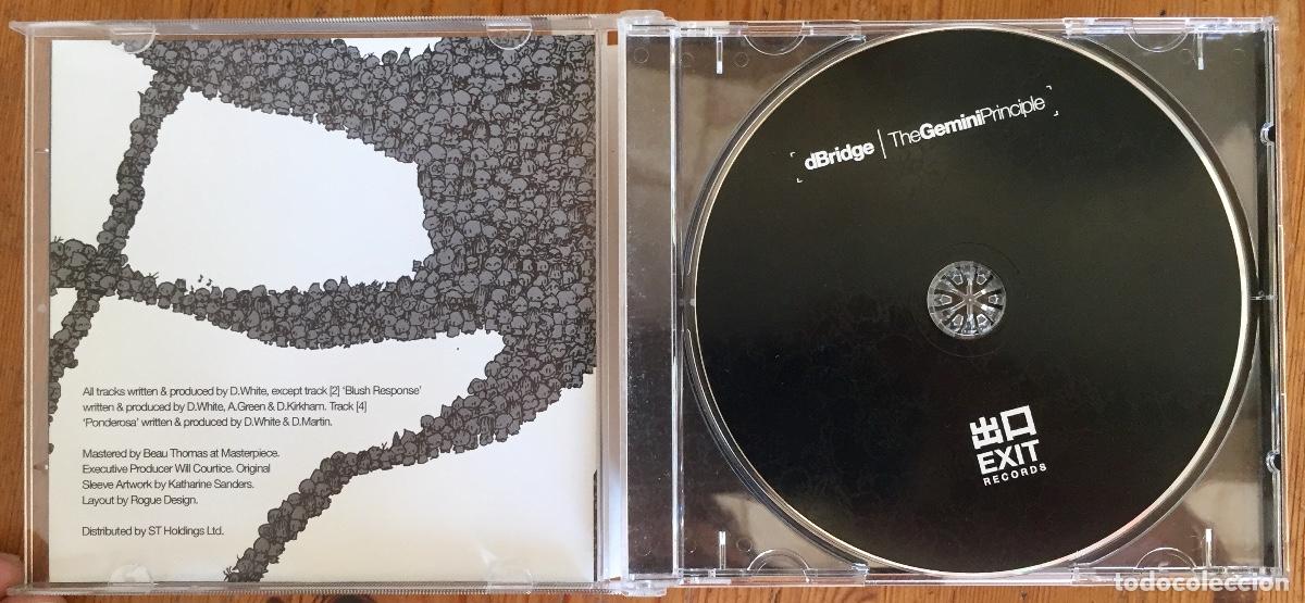 CDs de m&uacute;sica: D.BRIDGE : THE GEMINI PRINCIPLE [EXIT - UK 2008] CD - Foto 3