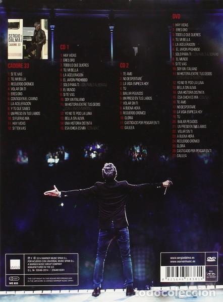 CDs de m&uacute;sica: SERGIO DALMA:YO ESTUVE ALLI (EDIC.ESP BOX SET 3CD+DVD) - Foto 2