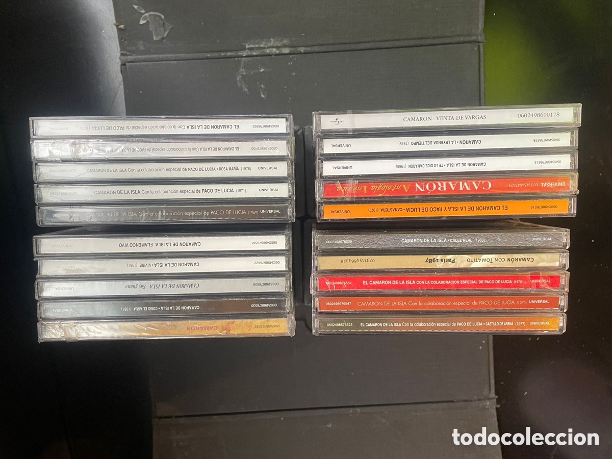 CDs de m&uacute;sica: Camaron de la isla . Integral descatalogado - Foto 3