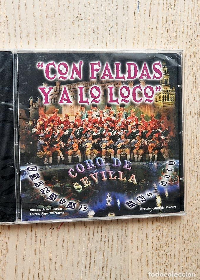 CDs de M&uacute;sica: CARNAVAL 2008. CON FALDAS Y A LO LOCO (CD / Carnaval de C&aacute;diz) - CORO DE SEVILLA