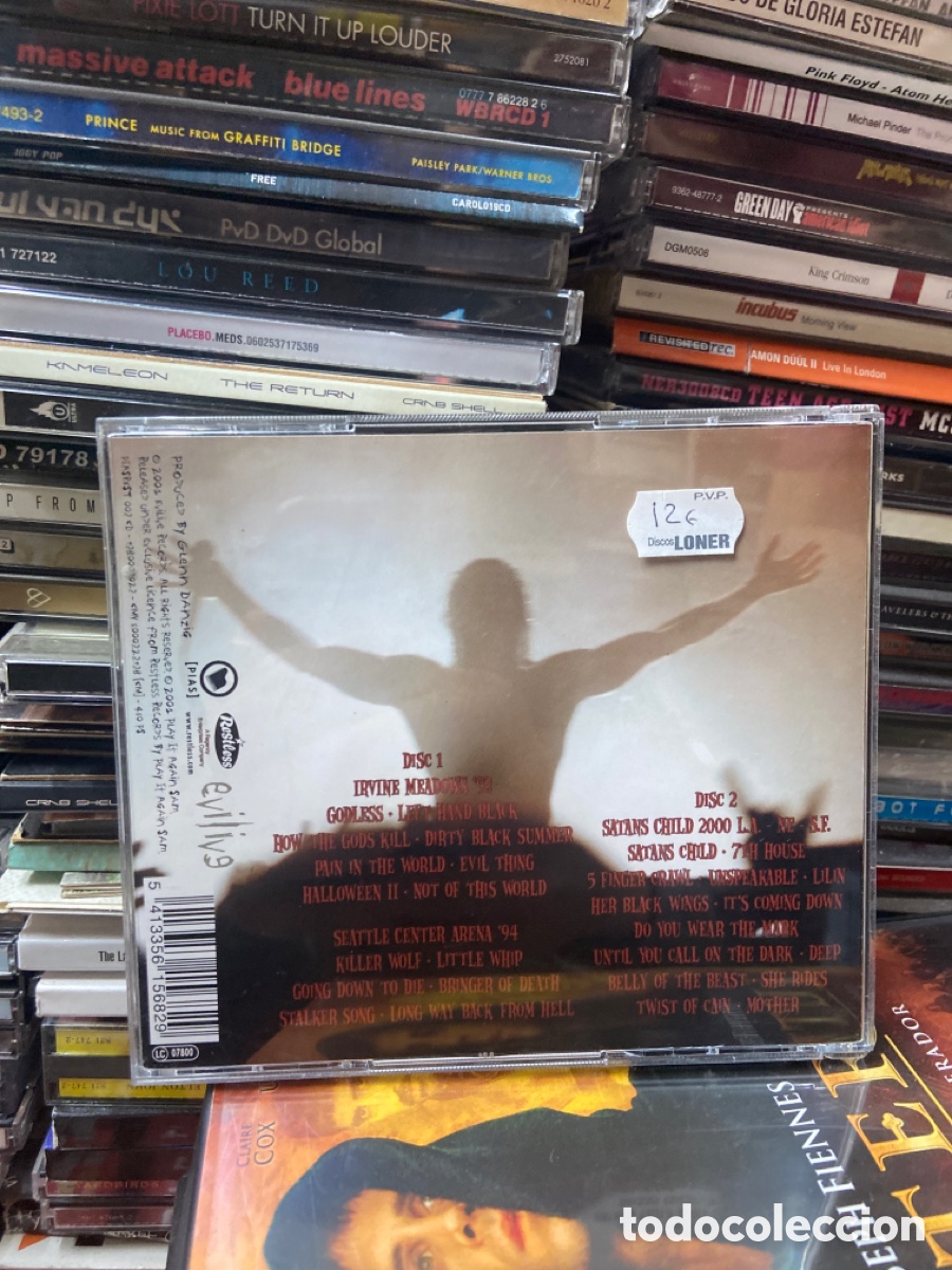 CDs de m&uacute;sica: Danzig live on the black hand side - Foto 2