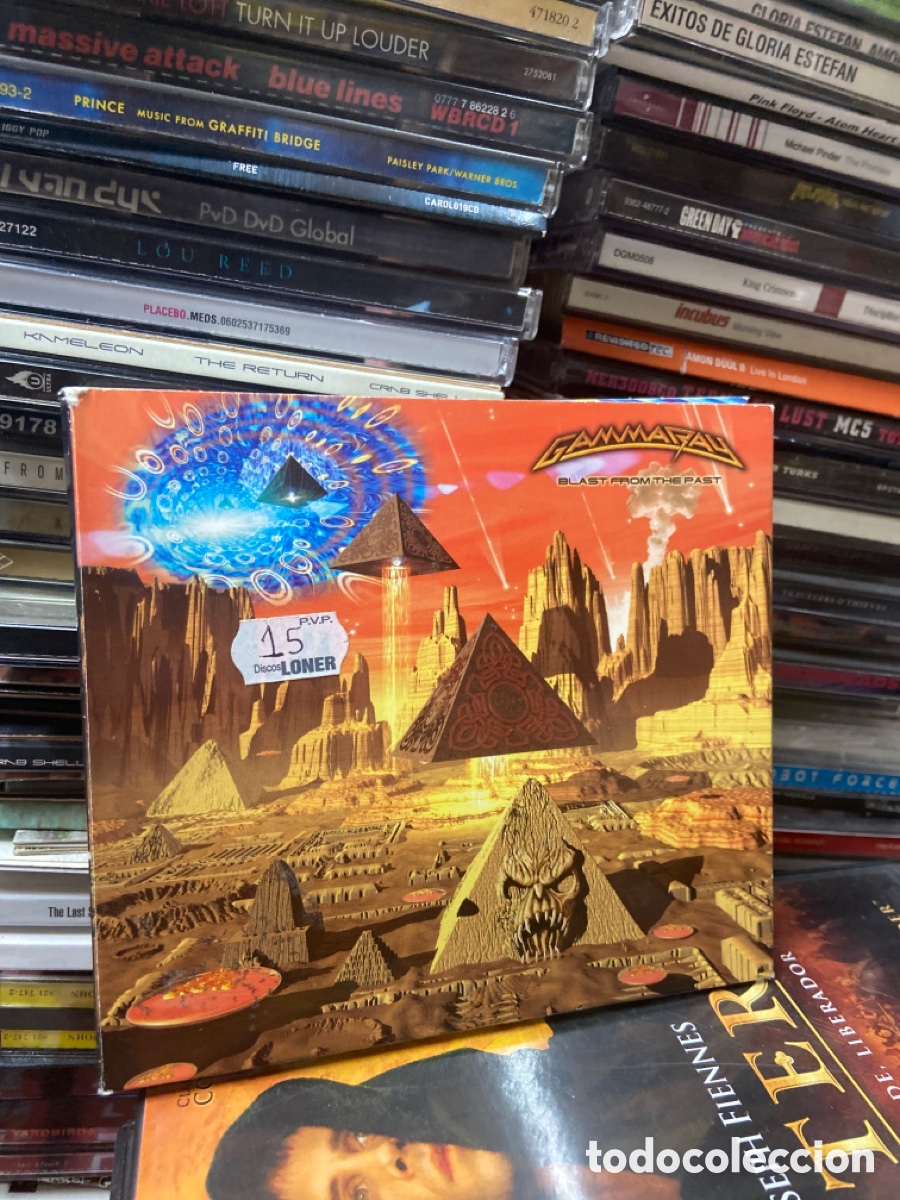 CDs de m&uacute;sica: Gamma Ray 2 cds Blast From The past - Foto 1