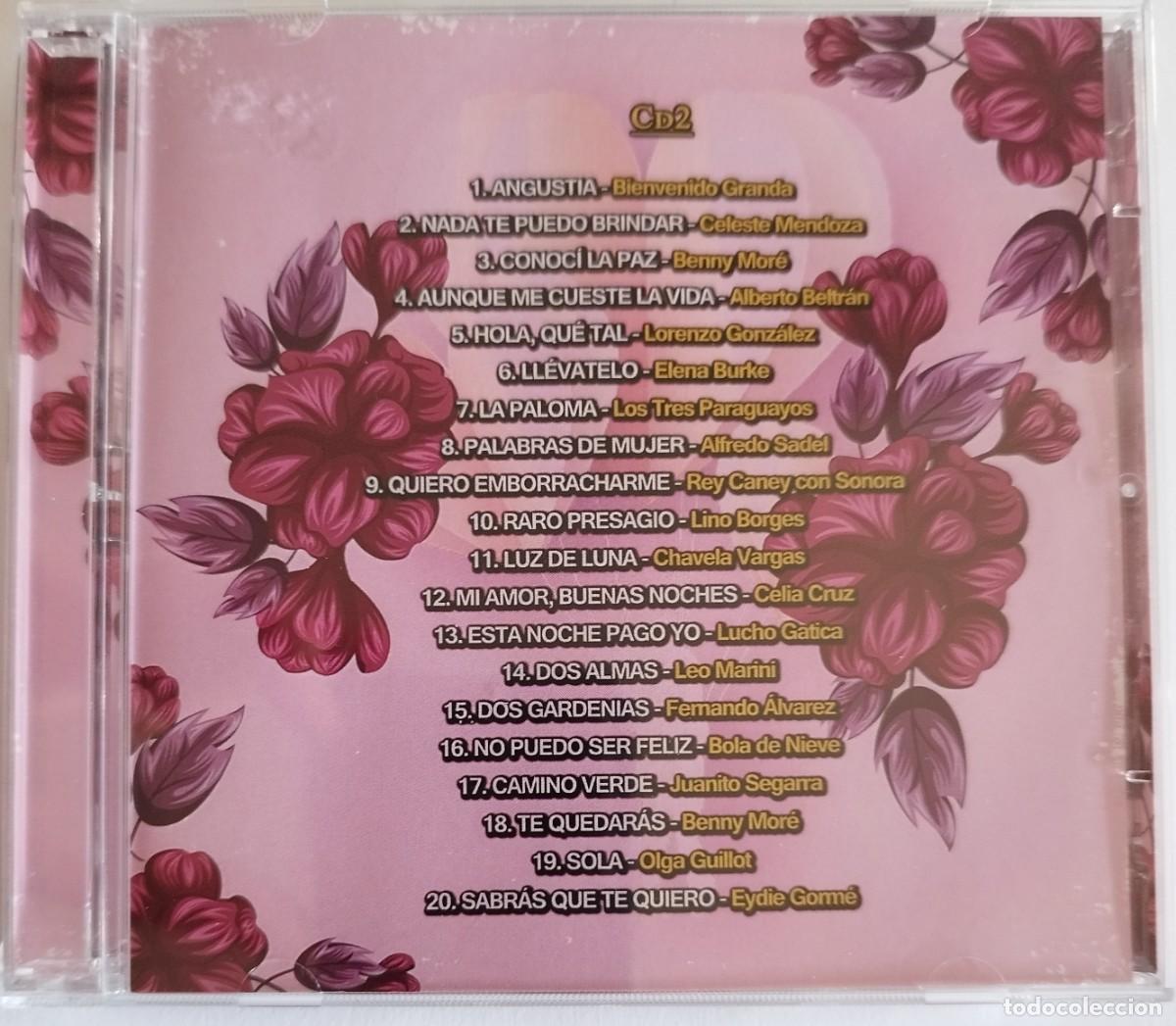 CDs de m&uacute;sica: 40 BOLEROS MAGICOS, 2 CD,s - Foto 1