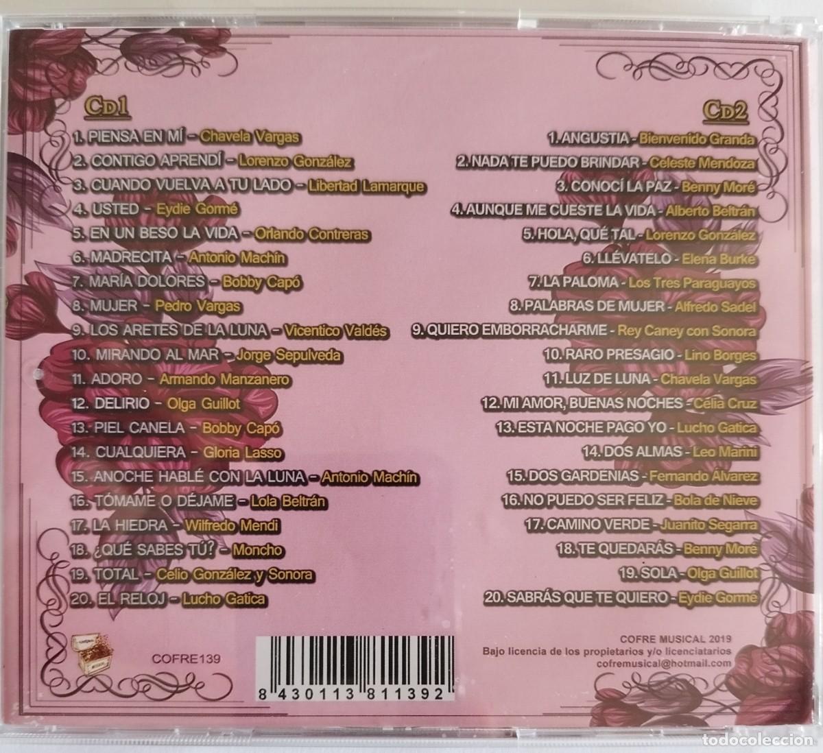 CDs de m&uacute;sica: 40 BOLEROS MAGICOS - Foto 2