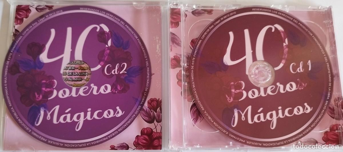 CDs de m&uacute;sica: 40 BOLEROS MAGICOS - Foto 3