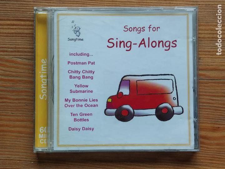 CDs de m&uacute;sica: CD SONGS FOR SING-ALONGS (X9) - Foto 1