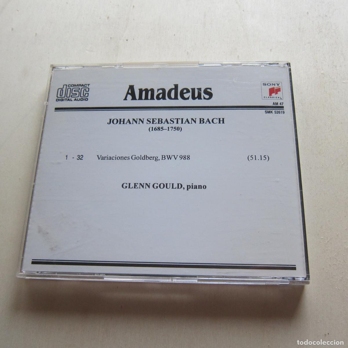 CDs de m&uacute;sica: AMADEUS - GLENN GOULD (SONY) CD - Foto 2