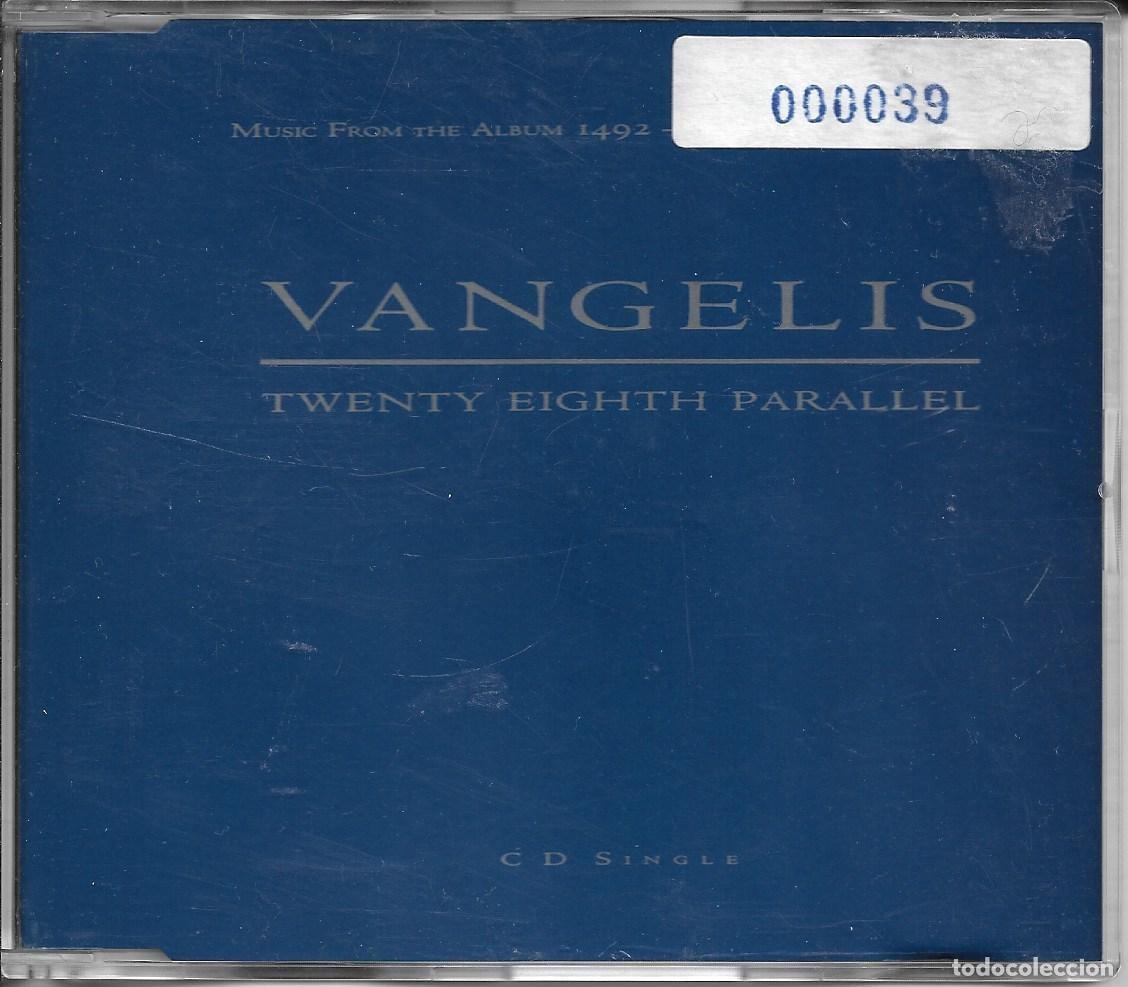 CDs de m&uacute;sica: VANGELIS - TWENTY EIGHTH PARALLEL CD SINGLE 2 TEMAS RARO - Foto 1