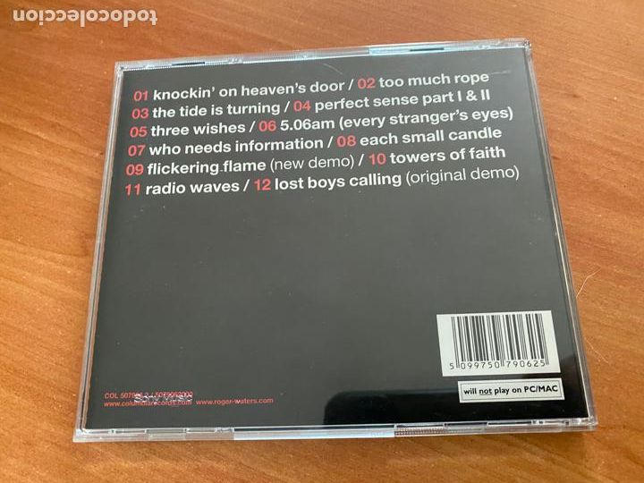 CDs de m&uacute;sica: ROGER WATERS (FLICKERING FLAME) CD 12 TRACK (CDIB22) - Foto 3