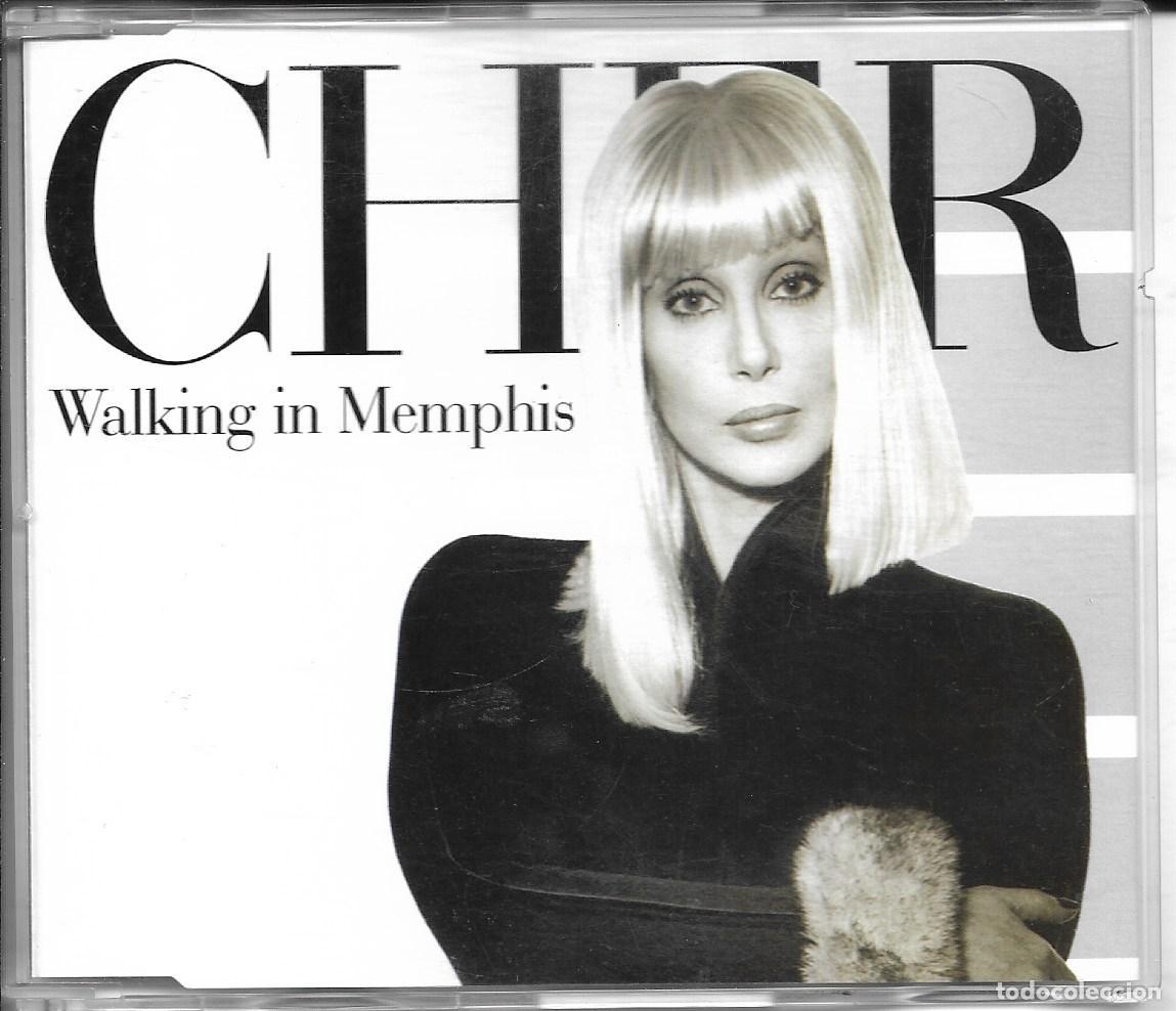 CDs de m&uacute;sica: CHER - WALKING IN MEMPHIS CD SINGLE 2 TEMAS - Foto 1