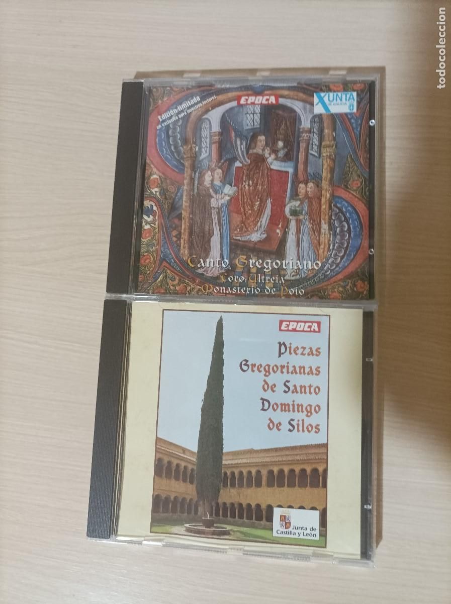 CDs de m&uacute;sica: Canto gregoriano. epoca 2 CD - Foto 1