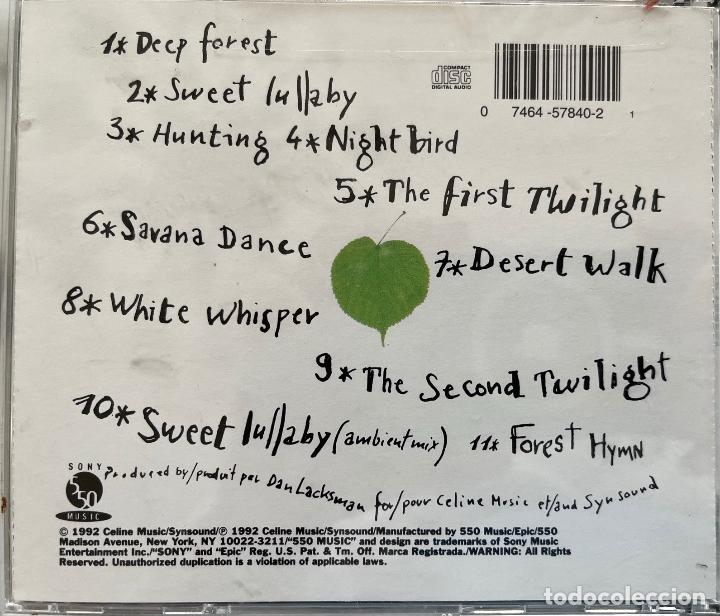 CDs de m&uacute;sica: DEEP FOREST, CD CELINE MUSIC 1992 - Foto 2