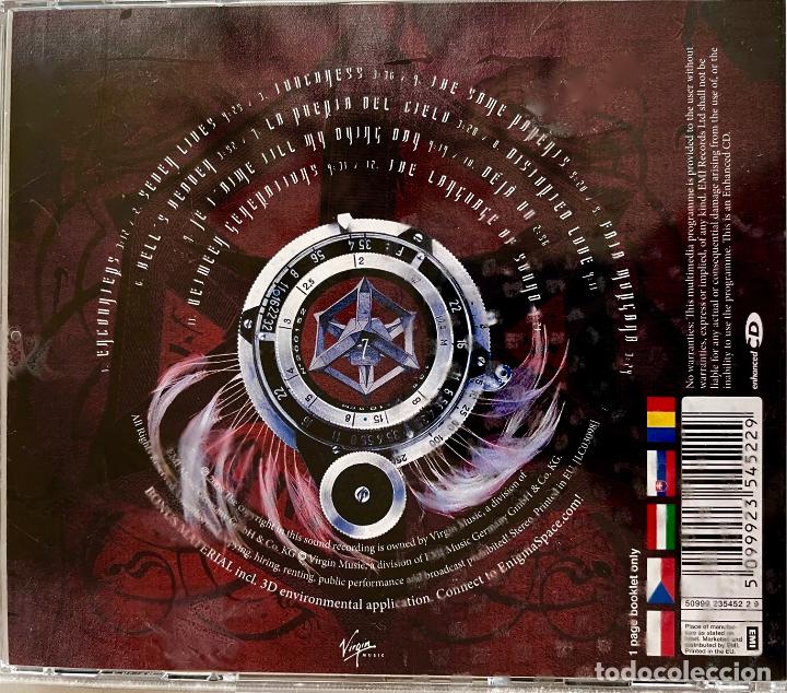 CDs de m&uacute;sica: ENIGMA, SEVEN LIVES MANY FACES. ENHANCED CD EMI - Foto 2