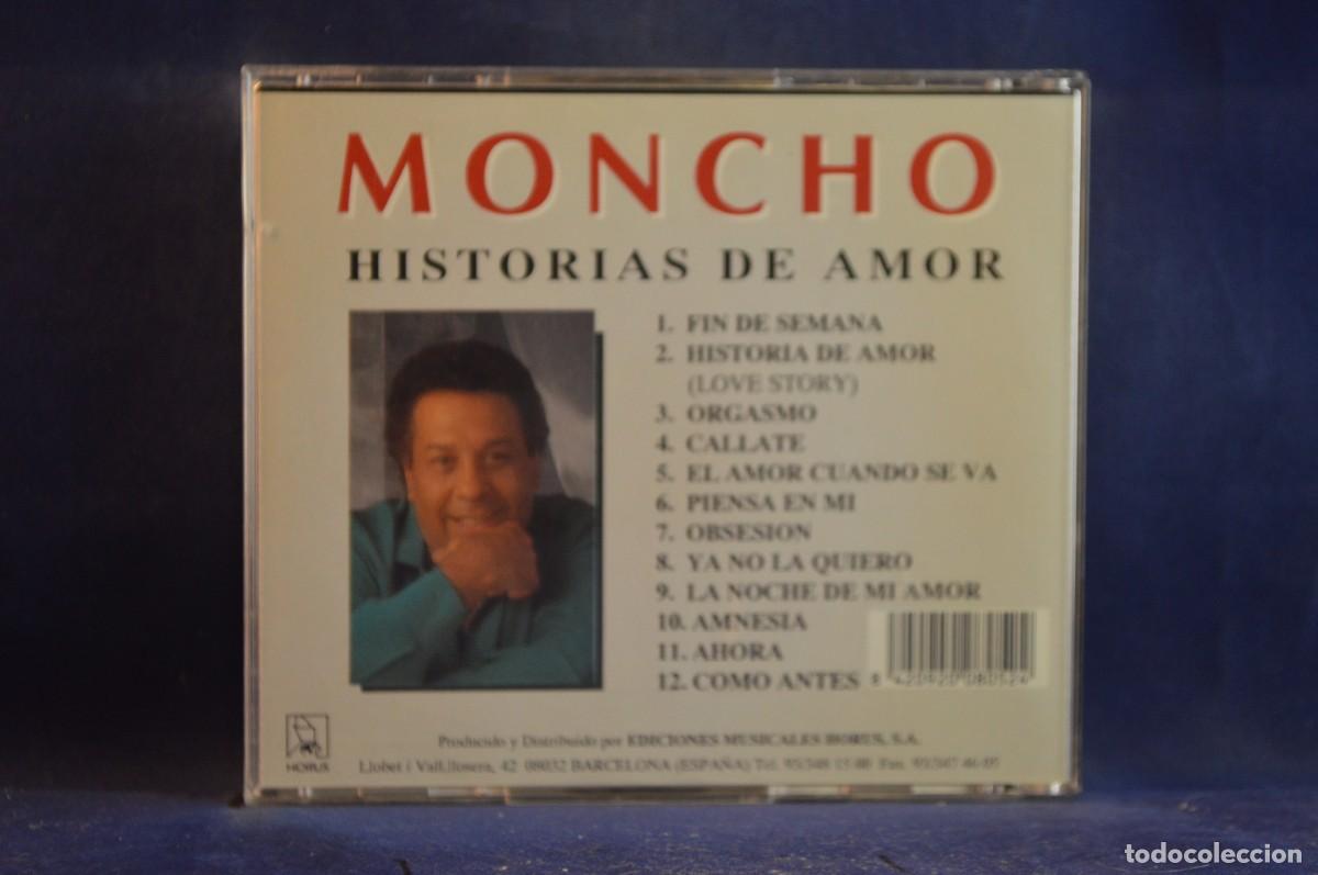 CDs de m&uacute;sica: MONCHO - HISTORIAS DE AMOR - CD - Foto 2