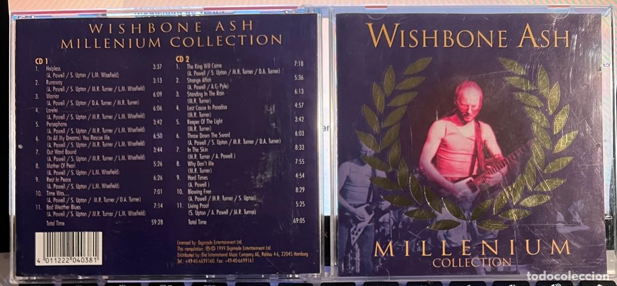 CDs de m&uacute;sica: WISHBONE ASH. Millenium Collection. 2 Cd&acute;s. Rock. - Foto 1