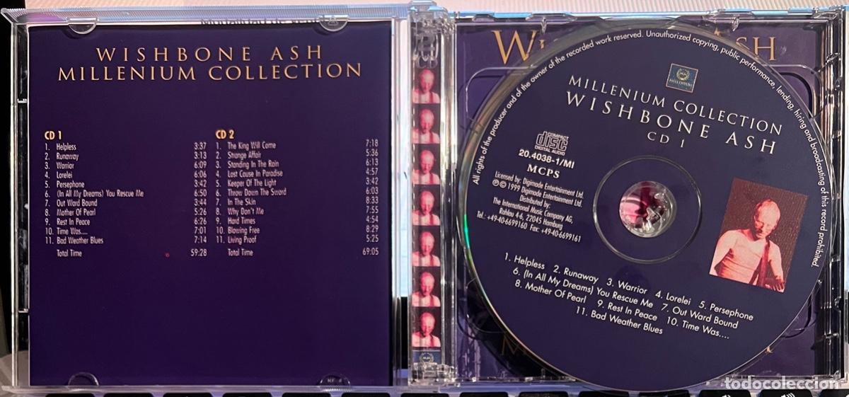CDs de m&uacute;sica: WISHBONE ASH. Millenium Collection. 2 Cd&acute;s. Rock. - Foto 2