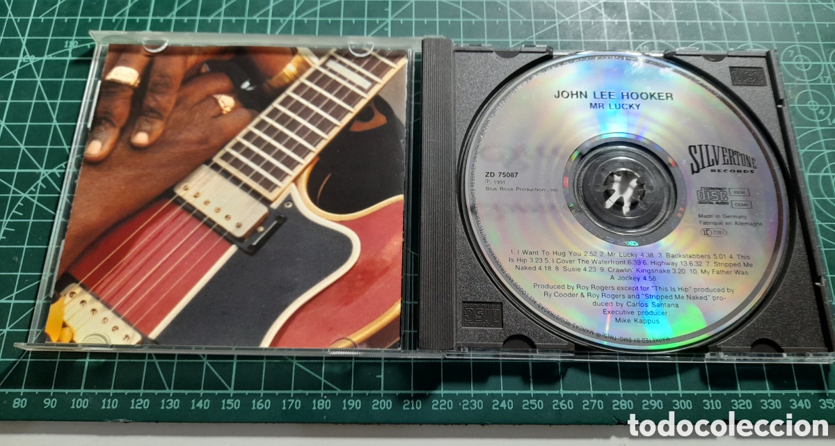 CDs de m&uacute;sica: Cd original de Jhon Lee Hooker , Mr Lucky - Foto 3